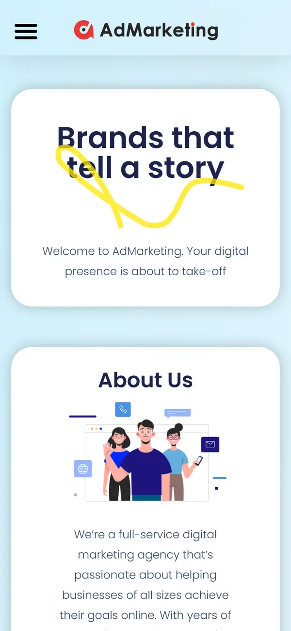 AdMarketing on mobile