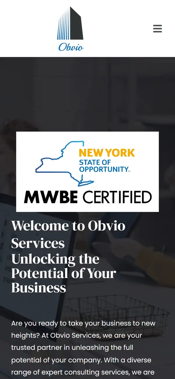 Obvio Services on mobile