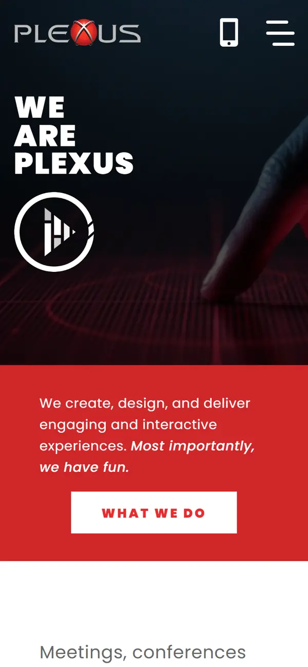Plexus on mobile