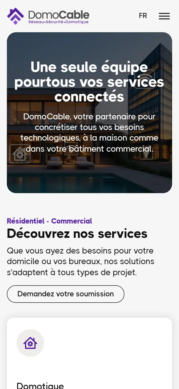 DomoCable / Voom on mobile