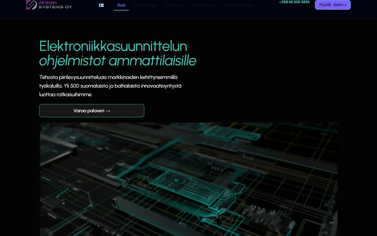 DS-Design Systems website screenshot