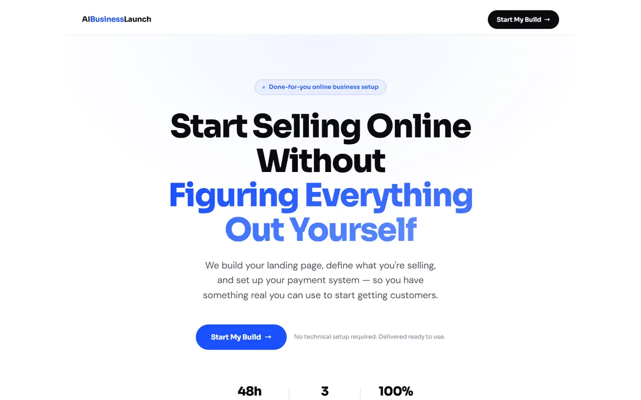 An Unlimited Amount of Money website screenshot